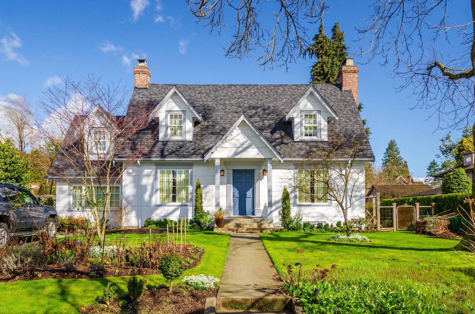 Perfect house in Spring