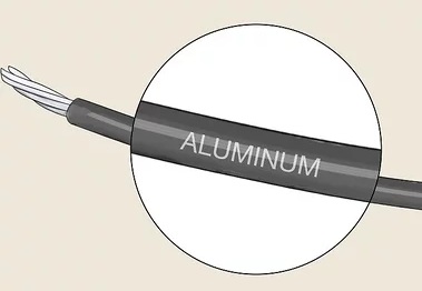 Aluminum Wiring Label